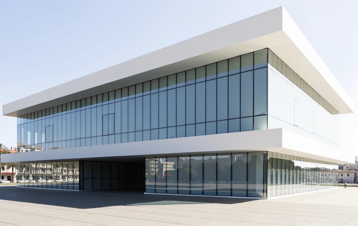 Edificio corporativo moderno en Lima